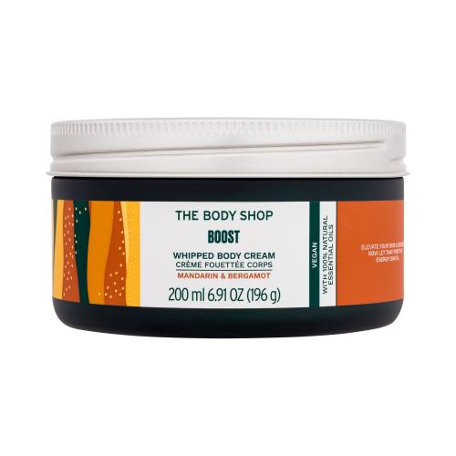 The Body Shop Boost Whipped Body Cream 200 ml povzbuzující tělový krém pro ženy