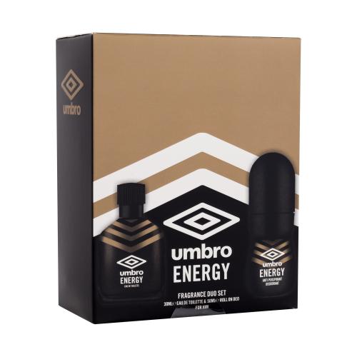 UMBRO Energy dárková kazeta pro muže toaletní voda 30 ml + antiperspirant 50 ml