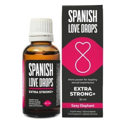 Sexy Elephant Spanish Love Drops Extra Strong+ 30 ml španělské mušky unisex