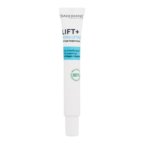 Diadermine Lift+ Hydra-Lifting Anti-Age Eye Cream 15 ml oční krém proti známkám únavy a stárnutí pro ženy