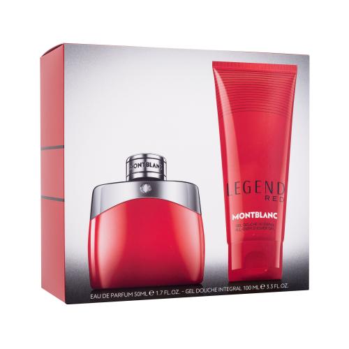 Montblanc Legend Red dárková kazeta pro muže parfémovaná voda 50 ml + sprchový gel 100 ml