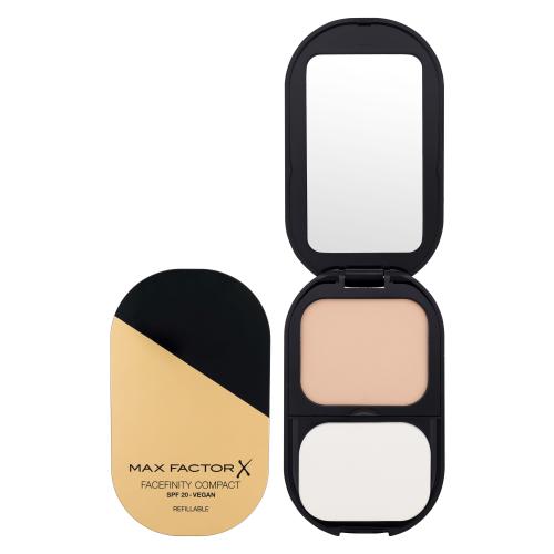 Max Factor Facefinity Compact SPF20 10 g voděodolný pudrový make-up s uv ochranou pro ženy 033 Crystal Beige