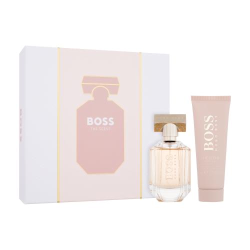 HUGO BOSS Boss The Scent 2016 SET1 dárková kazeta pro ženy parfémovaná voda 50 ml + tělové mléko 75 ml