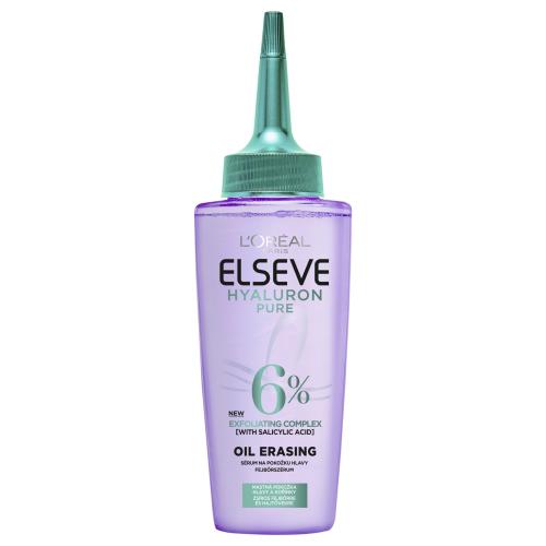 L'Oréal Paris Elseve Hyaluron Pure Oil Erasing Scalp Serum 102 ml sérum s exfoliačním komplexem na mastnou pokožku hlavy pro ženy