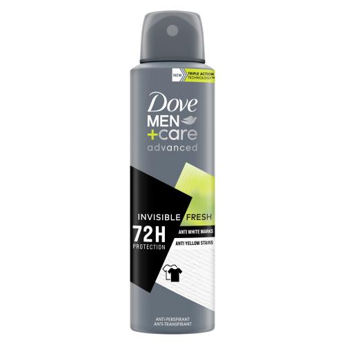 Dove Men + Care Advanced Invisible Fresh 72H 150 ml antiperspirant deospray pro muže