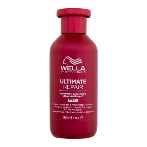 Wella Professionals Ultimate Repair Shampoo 250 ml šampon pro šetrné mytí poškozených vlasů pro ženy