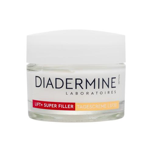 Diadermine Lift+ Super Filler Anti-Age Day Cream SPF30 50 ml omlazující pleťový krém s uv ochranou pro ženy