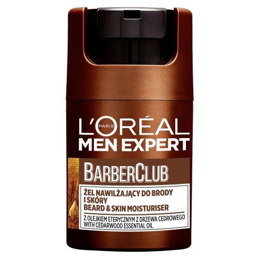 L'Oréal Paris Men Expert Barber Club Beard & Skin Moisturiser 50 ml hydratační krém na vousy a pleť pro muže