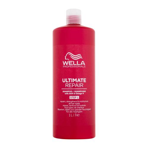 Wella Professionals Ultimate Repair Shampoo 1000 ml šampon pro šetrné mytí poškozených vlasů pro ženy