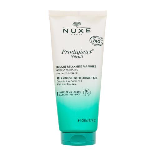 NUXE Prodigieux Néroli Relaxing Scented Shower Gel 200 ml sprchový gel s vůní neroli a bergamotu pro ženy