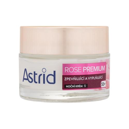 Astrid Rose Premium Firming & Replumping Night Cream 50 ml zpevňující a vyplňující noční pleťový krém pro ženy