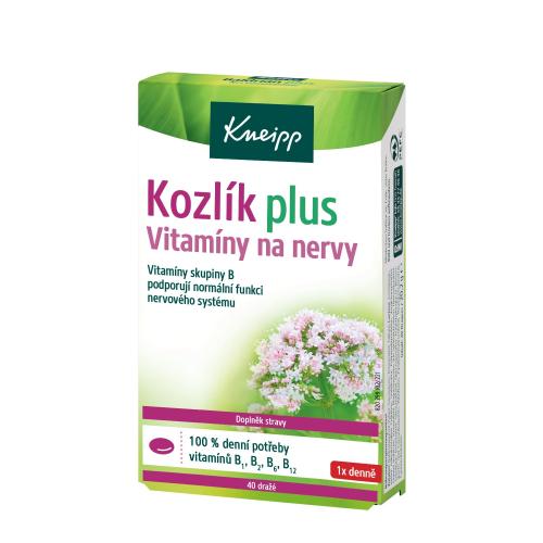 Kneipp Valerian Plus 40 ks doplňek stravy pro podporu normální funkce nervového systému unisex