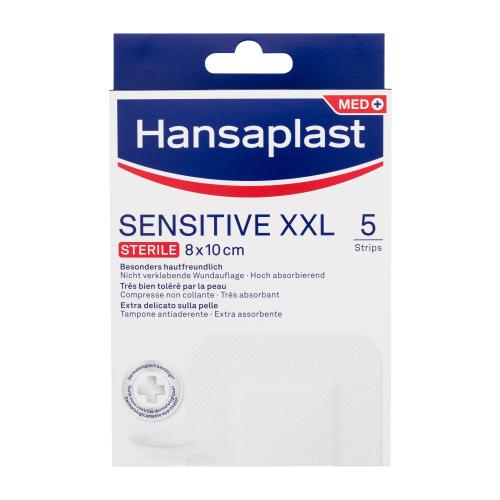 Hansaplast Sensitive XXL Sterile Plaster sterilní náplasti pro citlivou pokožku unisex 5 ks náplastí
