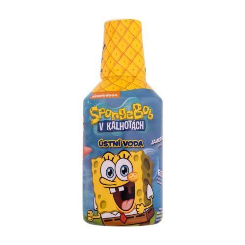 Nickelodeon SpongeBob 300 ml ústní voda s fluoridem a xylitolem pro děti