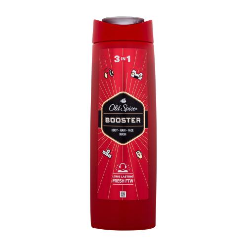 Old Spice Booster 400 ml sprchový gel na tělo, vlasy a obličej pro muže