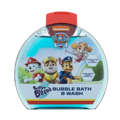 Nickelodeon Paw Patrol Bubble Bath & Wash 300 ml pěna do koupele s malinovou vůní pro děti