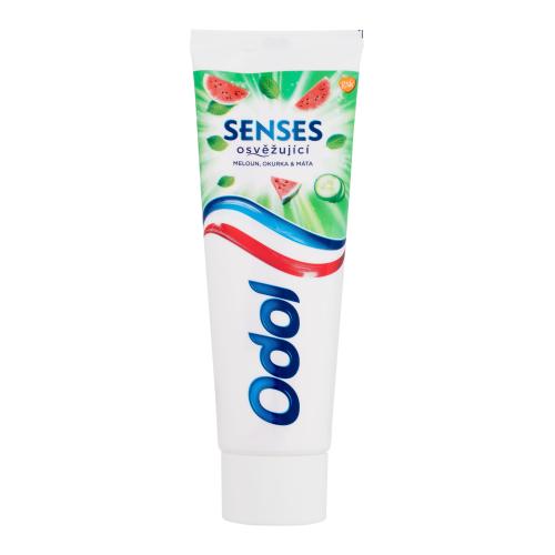 Odol Senses Refreshing 75 ml osvěžující zubní pasta s fluoridem a ovocnou příchutí unisex