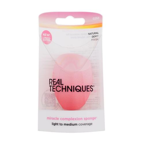 Real Techniques Miracle Complexion Sponge Limited Edition Pink 1 ks houbička na make-up pro ženy