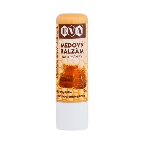 Eva Cosmetics Honey Lip Balm 5 g medový balzám pro ochranu rtů a proti oparům pro ženy