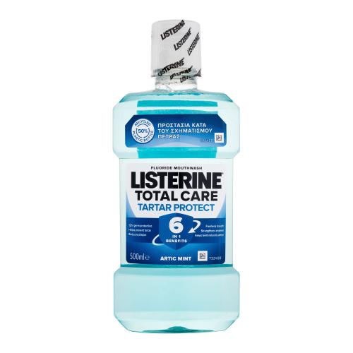 Listerine Total Care Tartar Protect 500 ml antiseptická ústní voda proti zubnímu kameni unisex