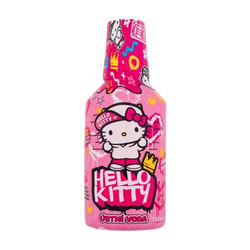 Hello Kitty Hello Kitty 300 ml ústní voda s jahodovou příchutí pro děti