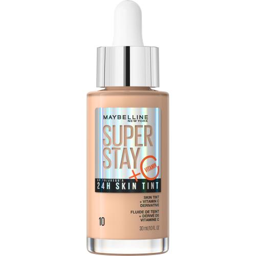 Maybelline Superstay 24H Skin Tint + Vitamin C 30 ml lehký make-up s vitamínem c pro ženy 10