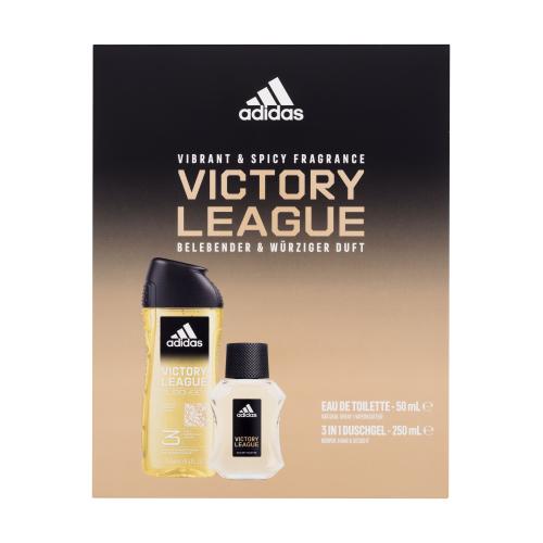 Adidas UEFA Champions League Victory Edition dárková kazeta pro muže toaletní voda 50 ml + sprchový gel 250 ml