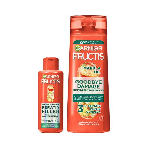 Garnier Fructis Goodbye Damage Repairing Shampoo set pro ženy šampon 400 ml + maska na vlasy 200 ml