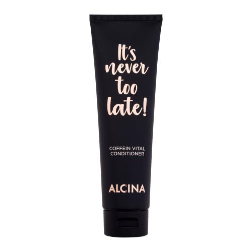 ALCINA It´s Never Too Late! Coffein Vital Conditioner 150 ml kofeinový kondicionér pro vitální vlasy pro ženy