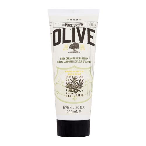 Korres Pure Greek Olive Body Cream Olive Blossom 200 ml hydratační tělový krém s vůní květů olivovníku pro ženy