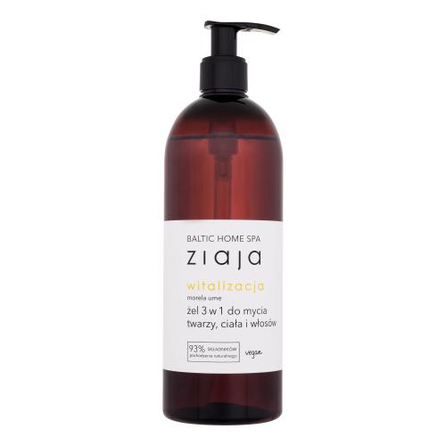 Ziaja Baltic Home Spa Vitality Shower Gel & Shampoo 3 in 1 500 ml sprchový gel na obličej, tělo a vlasy pro ženy