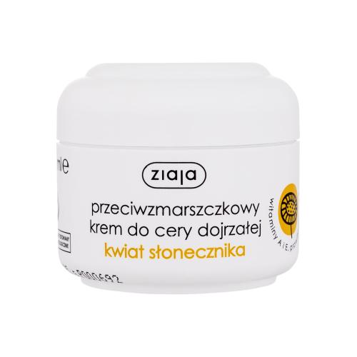 Ziaja Sunflower Anti-Wrinkle Cream 50 ml protivráskový krém pro zralou pleť pro ženy