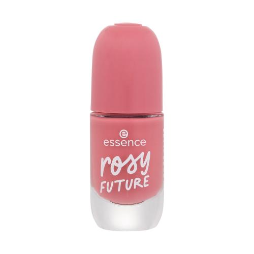 Essence Gel Nail Colour 8 ml rychleschnoucí lak na nehty s lesklým efektem pro ženy 67 Rosy Future