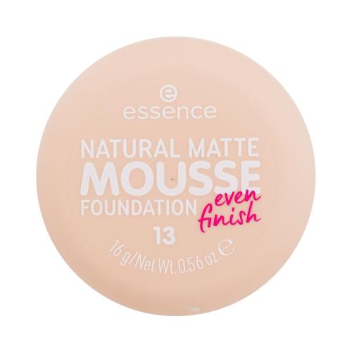 Essence Natural Matte Mousse 16 g pěnový make-up pro matný vzhled pro ženy 13