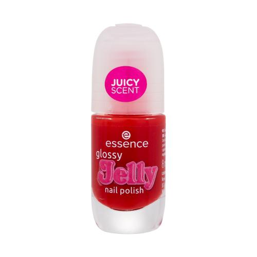 Essence Glossy Jelly 8 ml lak na nehty s ovocnou vůní pro ženy 03 Sugar High