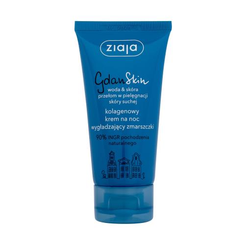 Ziaja GdanSkin Collagen Night Cream 50 ml regenerační noční pleťový krém proti vráskám pro ženy