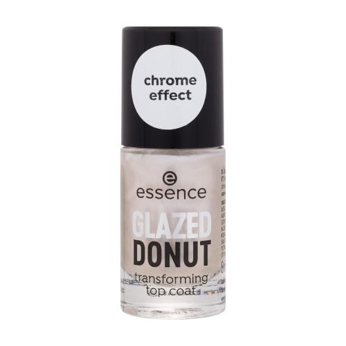 Essence Glazed Donut Transforming Top Coat 8 ml krycí lak na nehty s chromovým efektem pro ženy