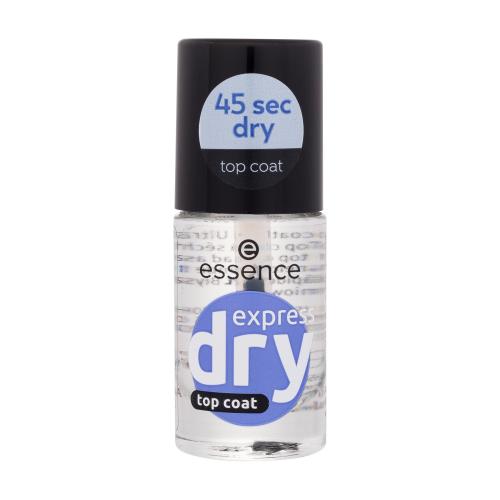 Essence Express Dry Top Coat 8 ml rychleschnoucí krycí lak s lesklým efektem pro ženy
