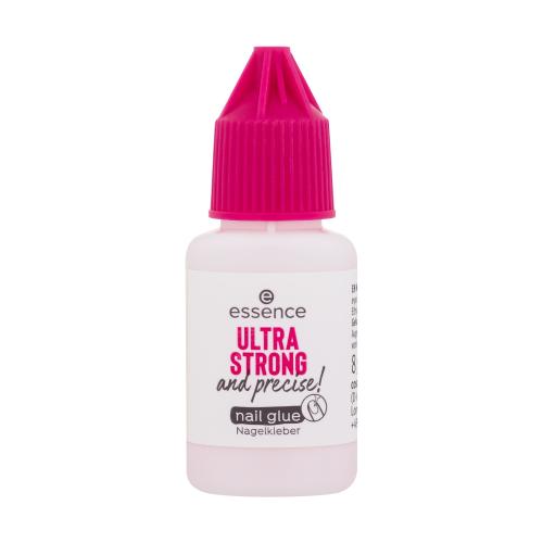 Essence Ultra Strong & Precise! Nail Glue 8 g rychleschnoucí lepidlo na nehty pro přesnou aplikaci pro ženy