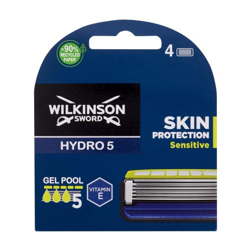 Wilkinson Sword Hydro 5 Sensitive náhradní břit pro muže náhradní břity 4 ks