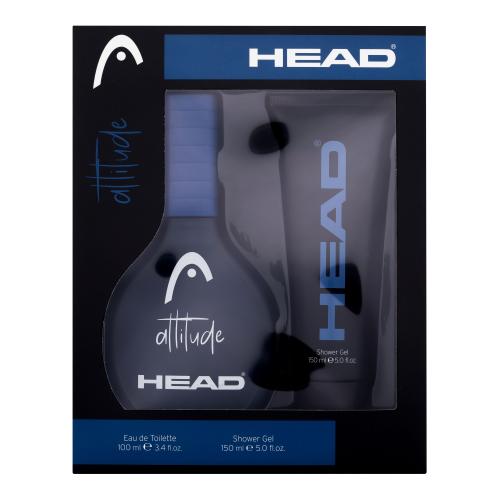 HEAD Attitude dárková kazeta pro muže toaletní voda 100 ml + sprchový gel 150 ml