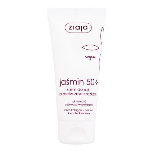 Ziaja Jasmine Anti-Wrinkle Hand Cream 50 ml krém na ruce proti vráskám pro ženy