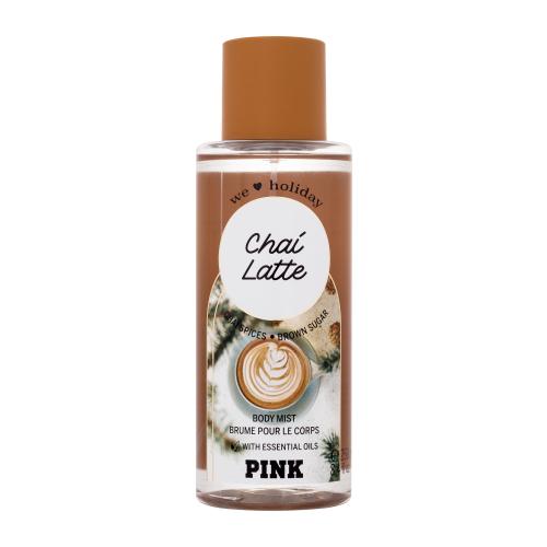 Victoria´s Secret Pink Chai Latte 250 ml tělový sprej pro ženy