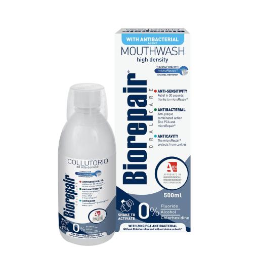 Biorepair Antibacterial Mouthwash 3in1 500 ml antibakteriální ústní voda 3v1 unisex