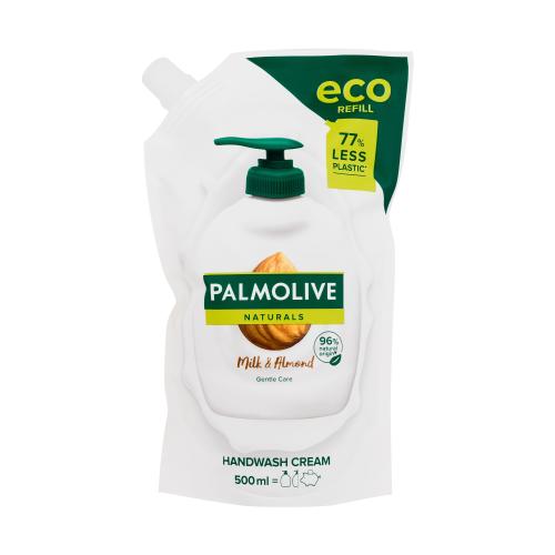 Palmolive Naturals Almond & Milk Handwash Cream 500 ml vyživující tekuté mýdlo s mandlovou vůní Náplň unisex