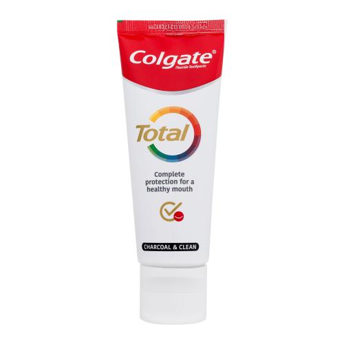 Colgate Total Charcoal & Clean 75 ml zubní pasta s aktivním uhlím pro komplexní ochranu dutiny ústní unisex