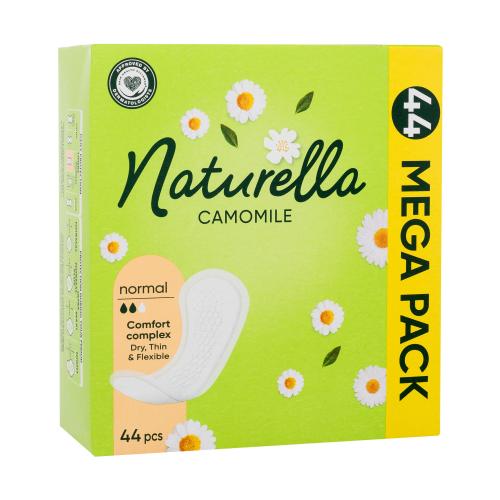 Naturella Camomile Normal intimky s jemnou heřmánkovou vůní pro ženy slipová vložka 44 ks