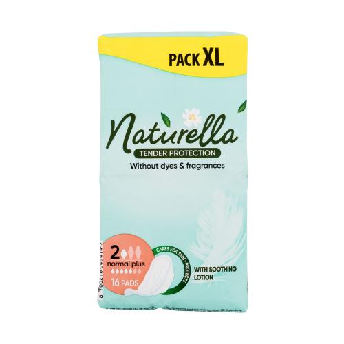 Naturella Tender Protection Normal Plus šetrné hygienické vložky s křidélky pro ženy hygienická vložka s křidélky 16 ks