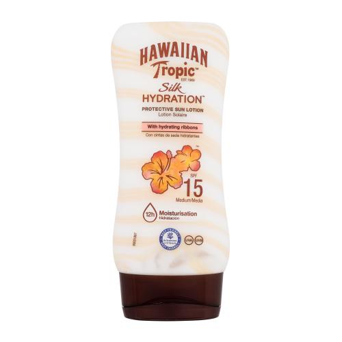Hawaiian Tropic Silk Hydration Protective Sun Lotion SPF15 180 ml opalovací mléko s hydratačním účinkem unisex