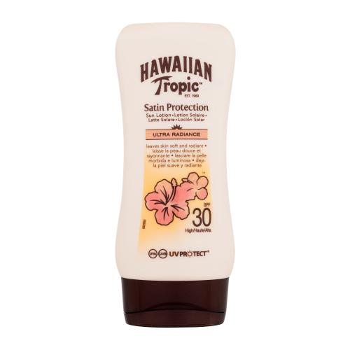 Hawaiian Tropic Satin Protection Ultra Radiance Sun Lotion SPF30 180 ml rozjasňující mléko na opalování unisex